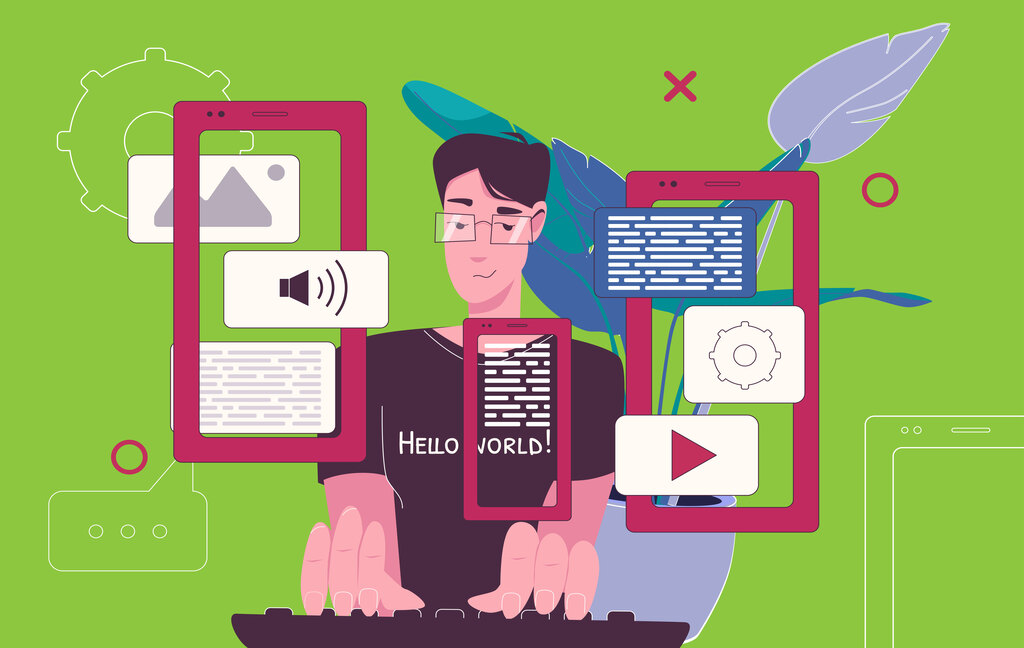 hombre redactando acorde a las nuevas tendencias